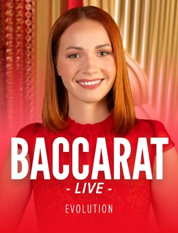 Live Baccarat by Evolution at Mr Jones Casino
